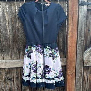 Ted Baker London Stefh Entangled Enchantment Skater Dress - Size 2